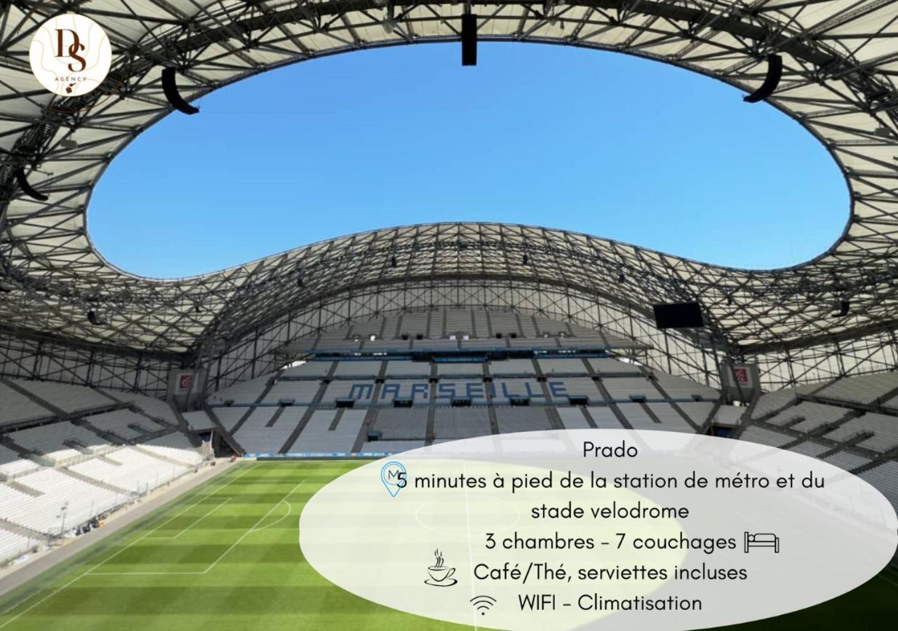 Appartement De Charme Proche Stade Velodrome Marselha Exterior foto
